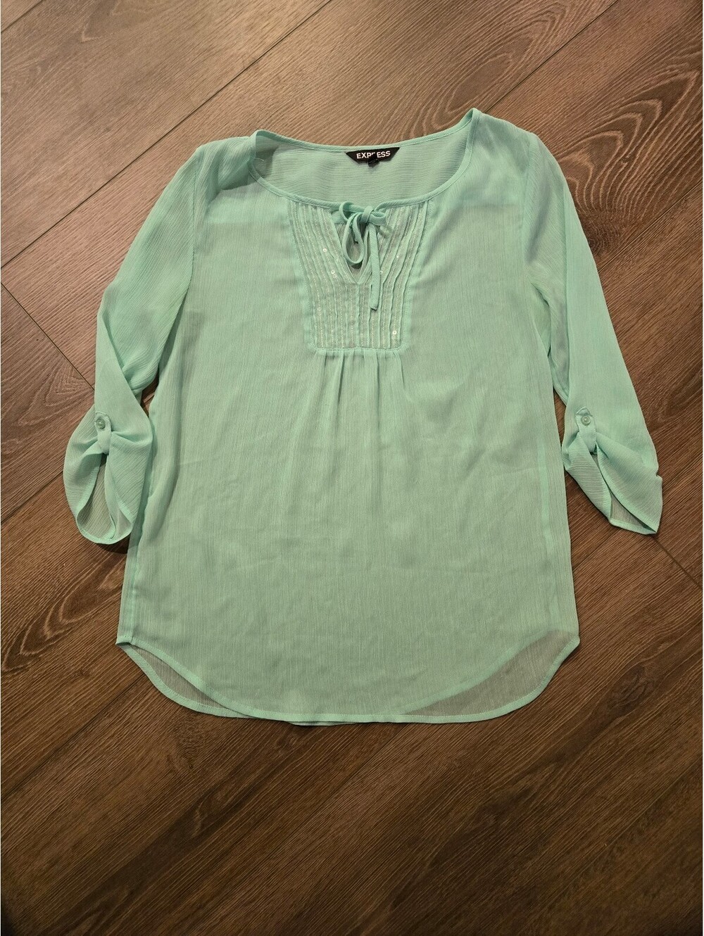Express mint blouse